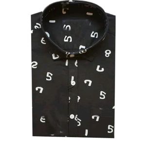 Unisex Cotton Printed Shirt