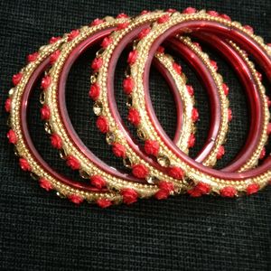 Beautiful Rose Bangles