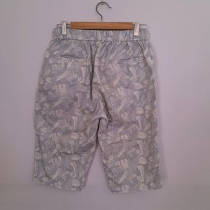 Smoke Grey Printed Shorts (Men's)