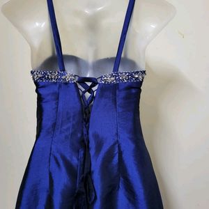 Navy Blue Gown