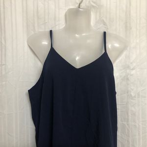 Blue Sleeveless Dress