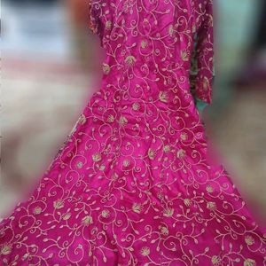 Rose Pink Beautiful Gown