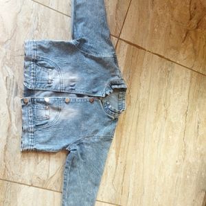 Light Blue Colour Denim Jacket