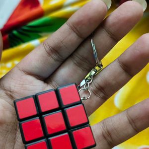 Rubik's Cube Key Chain