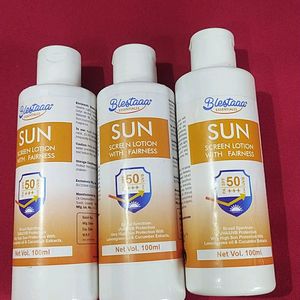 Sunscreen Lotion With Fairness 50 PA+++