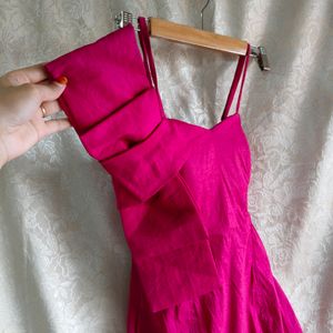 Hot Pink Designer Dress