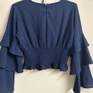 Beautiful Flared Sleeved Top