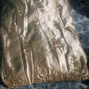 Bridal Lehenga Colour Cream