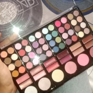 Blush ,Highlighter,  Lip Gloss, Eyeshadow Palette