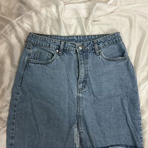 Lightly Used NUON Denim Short Skirt