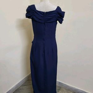 Navy Blue Gown