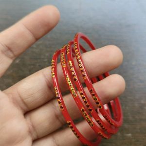 Blue Bangles 8 + Red (6) + 4 Goldred