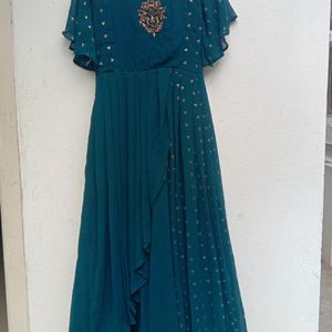 Teal Blue Gown