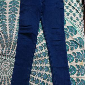 New Highwaist Single Button Jeans