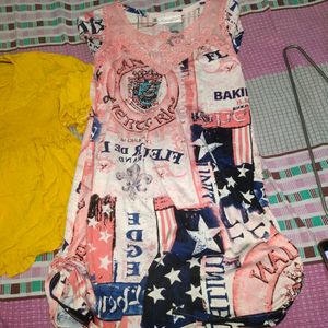 Kids Kurta + Top Combo