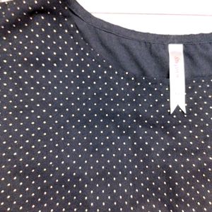 Kaftan Top With Golden Dots