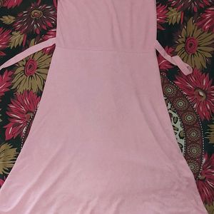 Pink Western Kurti