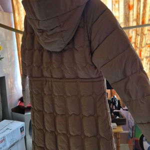 Beige Puffer Jacket