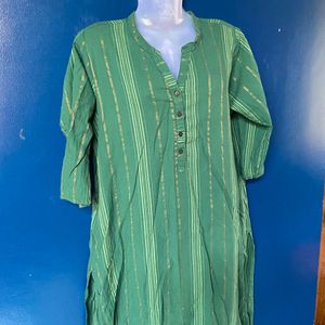 Green Casual Kurta🌸#kurta #womanwear #rangmanch