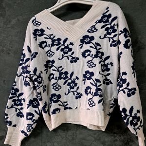 Embroidered Korean Wear Sweater