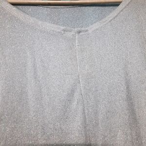 Shimmering Grey Partywear Top