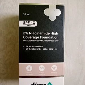 2% Niacinamide high Coverage Foundation