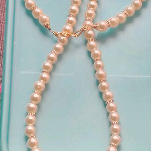 White Bead Mala