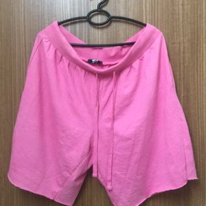 Plus Size Pink Shorts