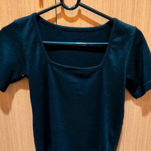 Square neck top