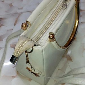 White Sling Bag