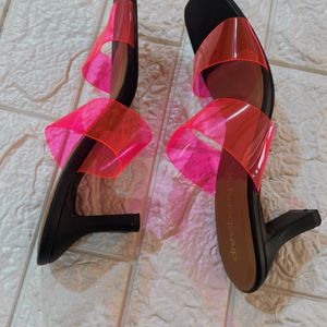 Dressberry Neon Pink Heels