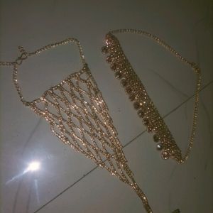 Combo Offer Necklace And Bracelet