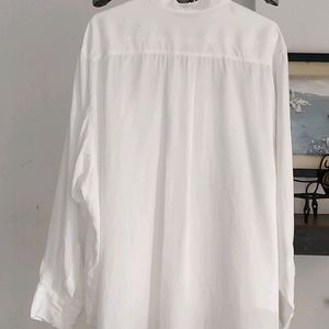 Zara Flowy Shirt With Pockets