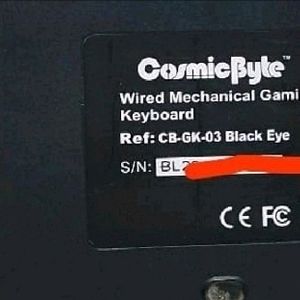 Cosmic Byte Gk03 Gaming Keyboard