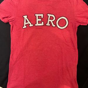 Aeropostale Pink Graphic T Shirt