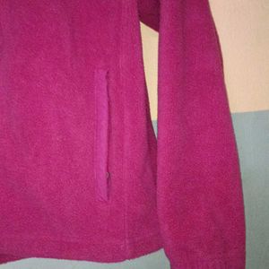 Rose Pink Wollen Jacket