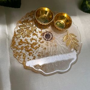 Resin Puja Thali