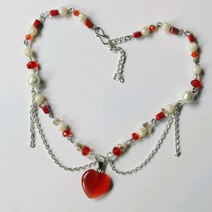 Big Heart Y2K Necklace