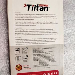 TIITAN 32 GB Micro SD Card