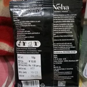 NIVEA DEO Fresh Natural With 2Pc Neha Herbal Henna