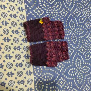 Women Handmade Winter Gloves