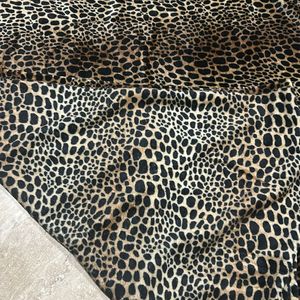 Leopard Print Blanket Wool Soft Perfect For Kids