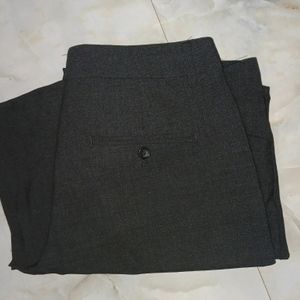 Charcoal Flared Formal Trouser, 30