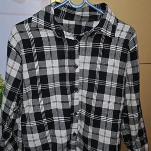 Check Shirt Combo For Women