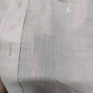 New With Tag 100 % Pure Linen Festive Shirt