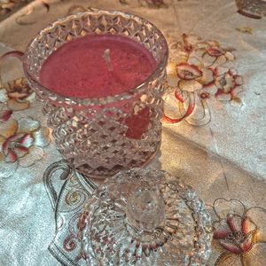 Jar Candle With lid