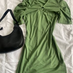 Green beachy Dress