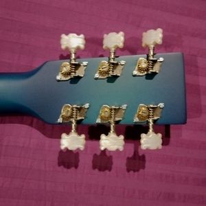 Blue Colour Beautiful Brand New Guitar