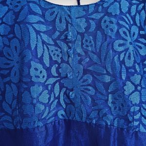 PRETTY BLUE LONG DRESS FOR WOMEN