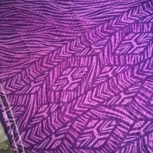 brand new Leheriya purple saree attached फॉल